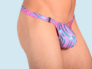 SMU Mens Underwear Snap Thong 33247 MX117