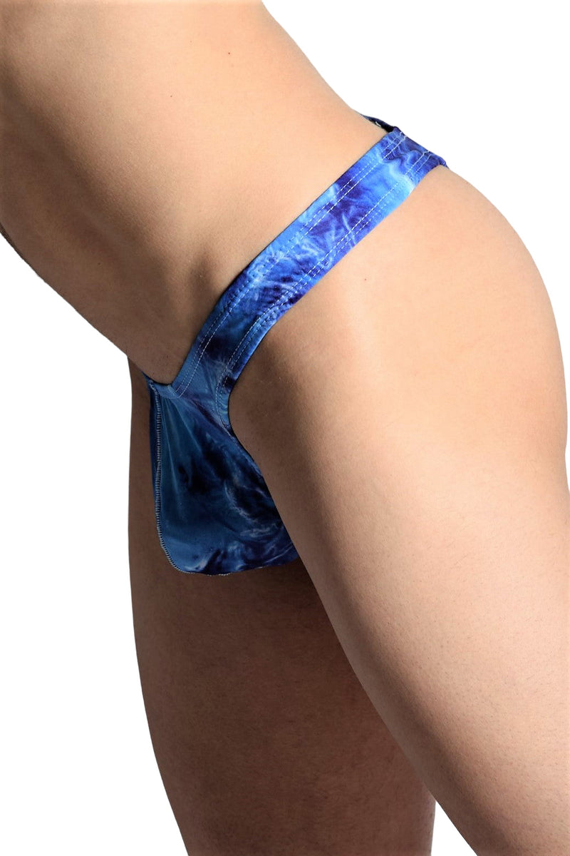 SMU Proud Swim Tanning Thong Turquoise Mix P01204-H32