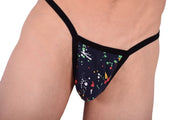 SMU Splash Tiny G-String Navy D-100614 8