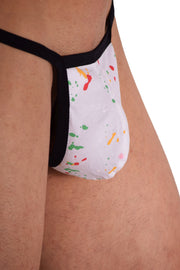 SMU Splash Tiny G-String White D-100614 8