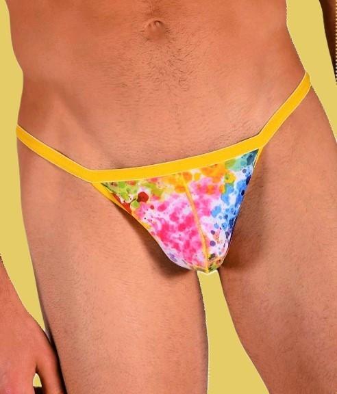 SMU Splash Tiny Men's G - String Multicolor P01014 H042