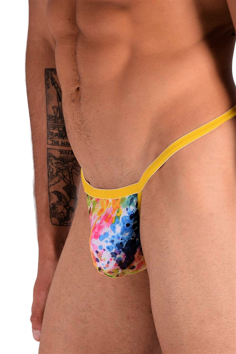 SMU Splash Tiny Tanning G-String Multicolor H4