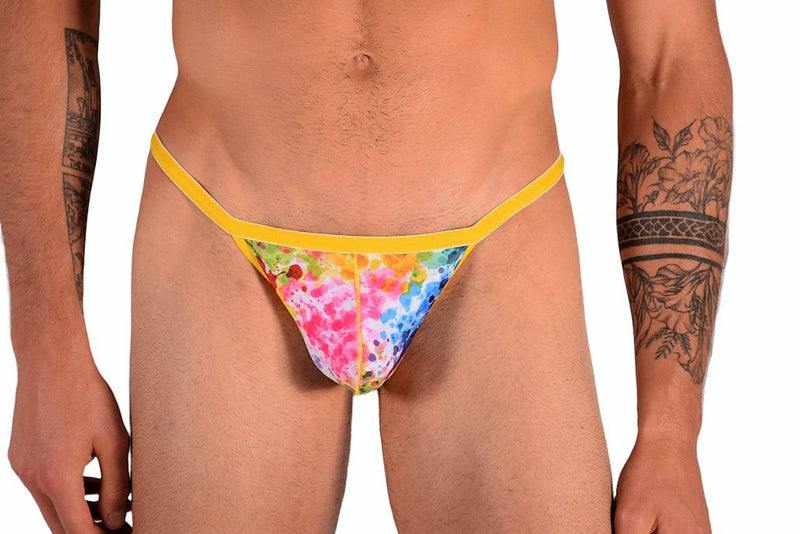 SMU Splash Tiny Tanning G-String Multicolor H4