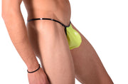 SMU Swim Tanning Underwear Vinyl String 34107 SX013
