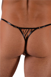 SMU Tanning Thong Underwear Vinyl Strings 34103 SX013