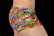 SMU Verbal Mini Boxer Brief sporty cut Multi color P01005 H46