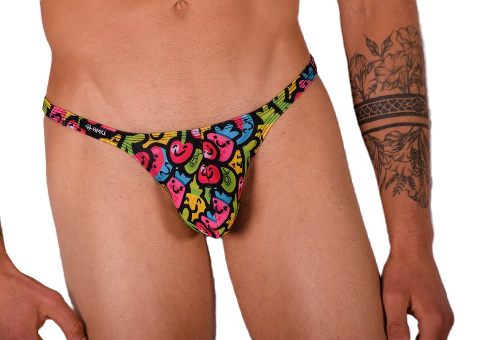 XS/S Thong SMU Underwear Smily Print 33444 MX11