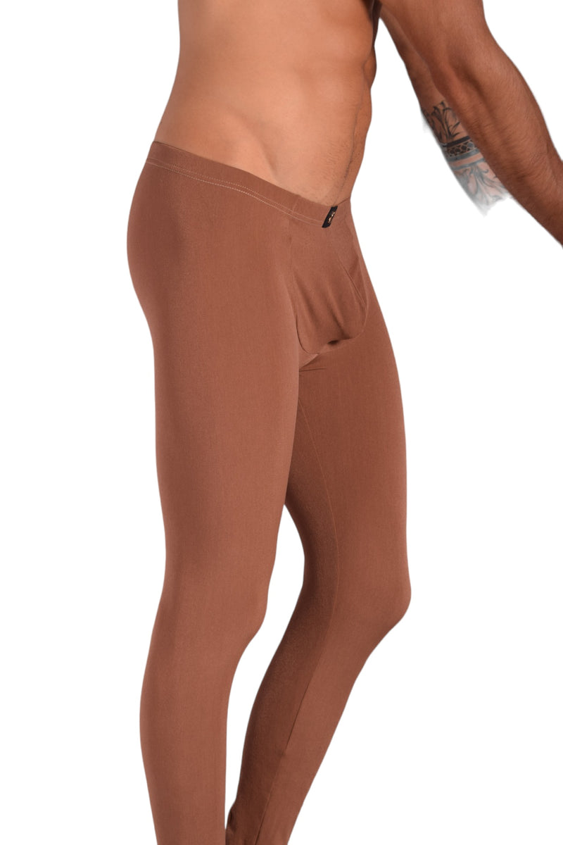 SMU Legging Homme Coupe Ajustée Smoothie Marron S/M 12570 MX8