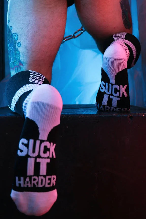 BREEDWELL S''ck*er Long Socks The Brightest And Boldest In Black 39