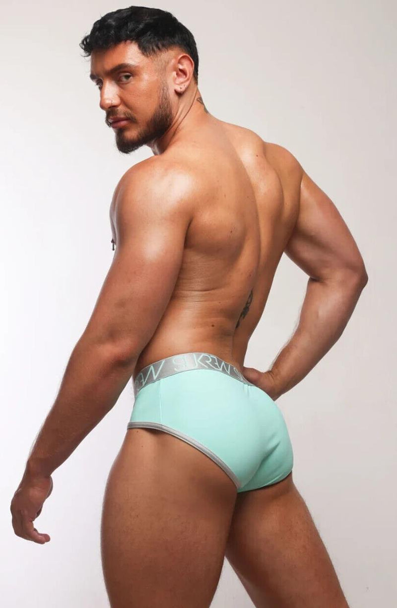 SUKREW Apex Brief Rounded Cupping Pouch Unlined Briefs Peppermint Green 112