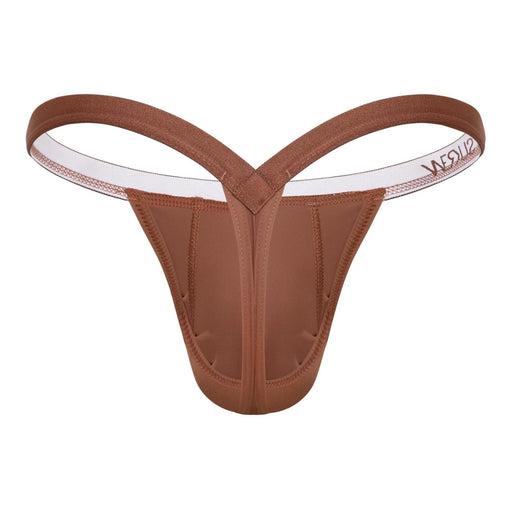 SUKREW Bubble Thongs Rounded Cupping Pouch Low - Rise Thong in Espresso 302