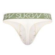 SUKREW Classic Thong Flexible Unlined Contoured Pouch in Ecru White 17