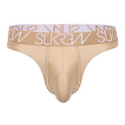 SUKREW Classic Thong With Large Contoured Pouch in Luxurious Gold Dust 23