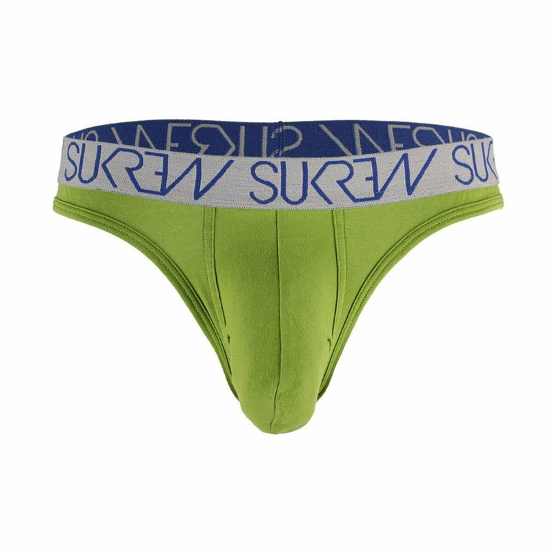 SUKREW Classic Thongs Soft Cotton Flexible Fabric Army Green 331