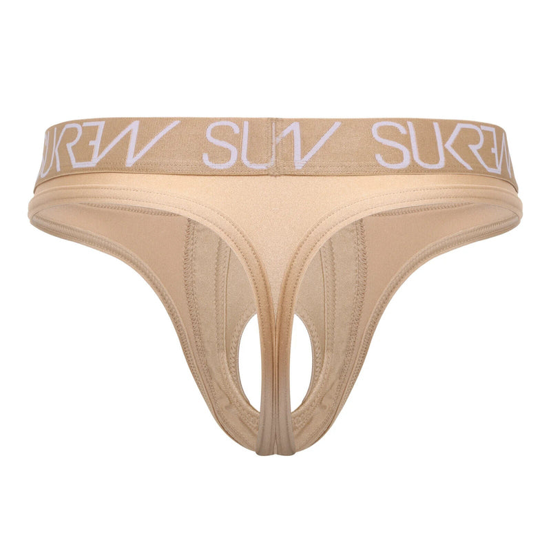 SUKREW Famous Thong U-Style Classic Thongs in Luxurious Gold Dust 22