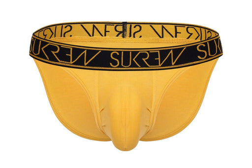 SUKREW High - Cut Tanga Briefs With Open Sides and Skimpy Back in Bronze 61