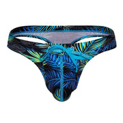 SUKREW Low - Rise Swim Thong Torrent Rounded Contoured Pouch Tropical Lime 411