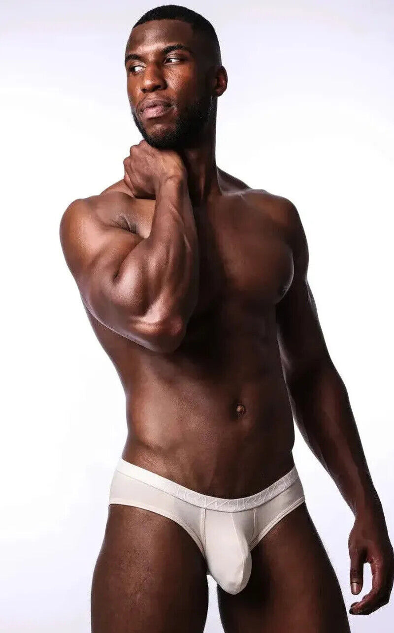 SUKREW Super Low-Rise Briefs Extra Stretchy Unlined Brief in Nude 3