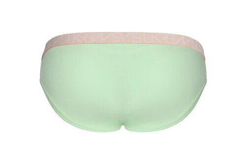 SUKREW Super Low-Rise Briefs Extra Stretchy Unlined Brief Light Green 3