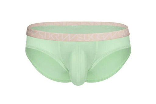 SUKREW Super Low - Rise Briefs Extra Stretchy Unlined Brief Light Green 31
