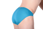 Swimwear SKINZ Swimwear Unlined Teal Swim Brief  9452 MEDIUM