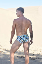 Swimwear SUKREW Torrent Swim Brief Rounded Contoured Pouch in Retro Lime 426