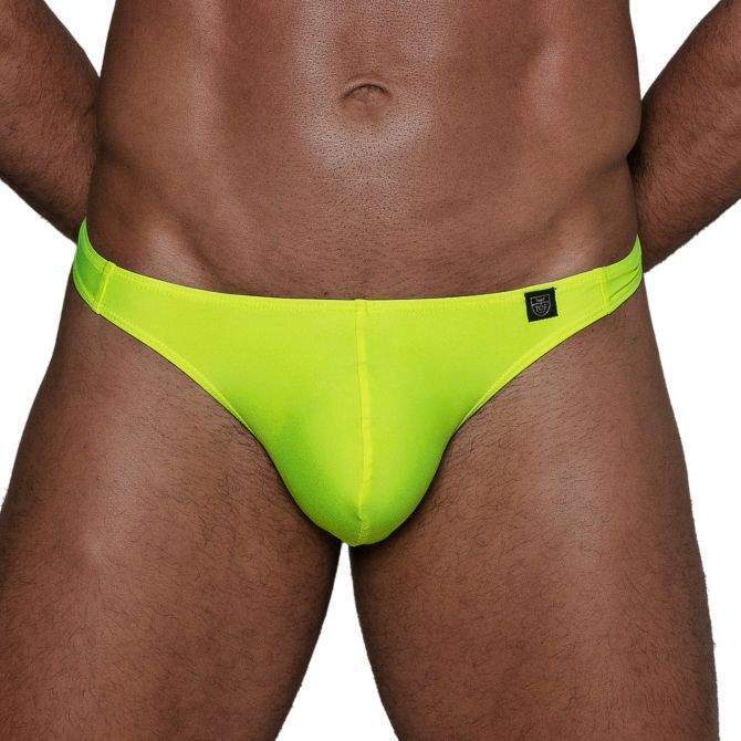 Swimwear TOF PARIS Neon Swim Thongs Chlorine Seawater-Resistant Neon Yellow