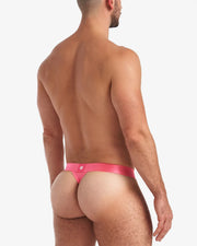 TEAMM8 Thong Spartacus 2.0 Low-Rise Athletic Thongs in Hot Pink