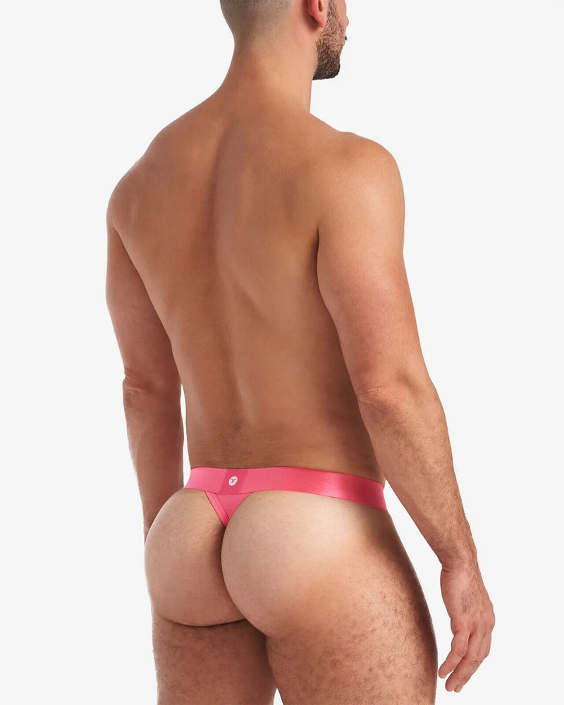 TEAMM8 Thong Spartacus 2.0 Low-Rise Athletic Thongs in Hot Pink