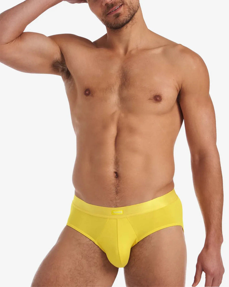 TEAMM8 You Bamboo Brief Low-Rise Body Enhancing Briefs Light Lemon 21