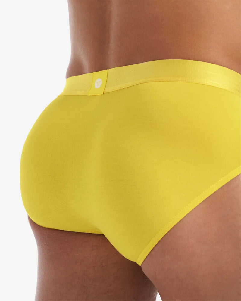 TEAMM8 You Bamboo Brief Low-Rise Body Enhancing Briefs Light Lemon 21