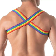 TOF PARIS Elastic Shoulder Harness X - Style Pride Rainbow 803