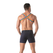 TOF PARIS Elastic Shoulder Harness X - Style Pride Rainbow 804