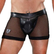 TOF PARIS Jockshort Spartacus Transparent Mesh Shorts with Built-In Jockstrap 3