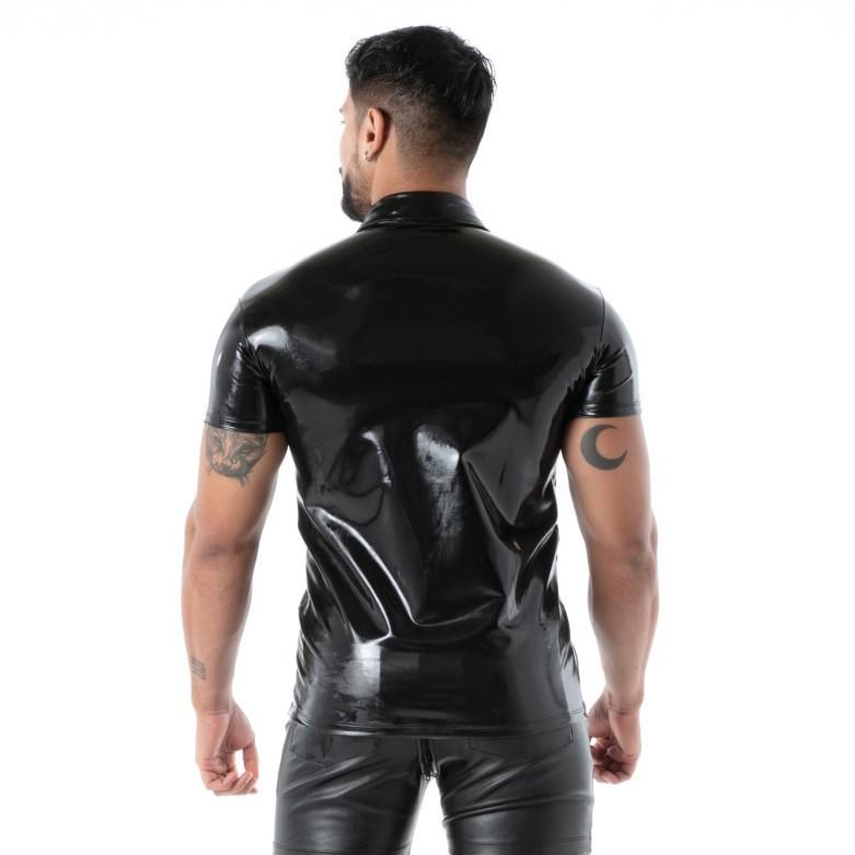 TOF PARIS Polo Latex Is The New Datex Second - Skin Black T23
