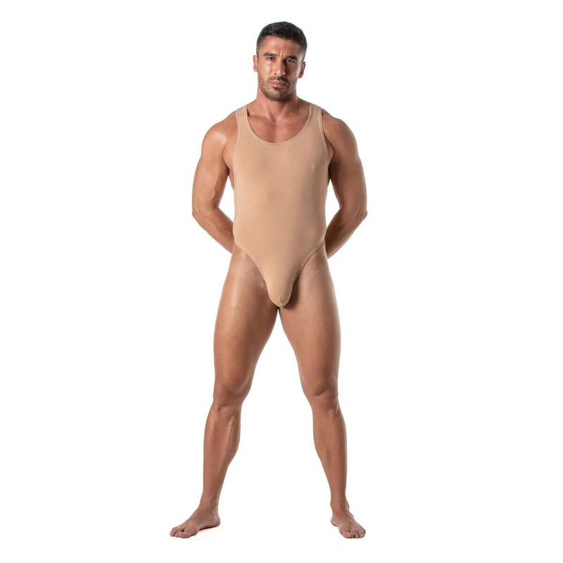 TOF PARIS Singlet BodyThong Stretch Bodysuit Second Skin Colors 863