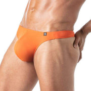 TOF PARIS Thongs Champion Bi - Stretch Unlined Thong Shaped Pouch Orange1
