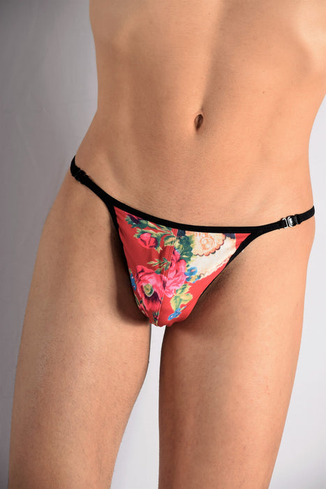 L'Homme Invisible Detachable G-String Thong Matryoshka Red MY11X 3