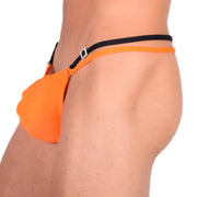 XL SMU Sensual Party Orange Thong 33549 MX133