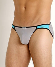 XS Gregg Homme Brief Super-Ero Slip Hyperstretch Grey Blue 160303 97