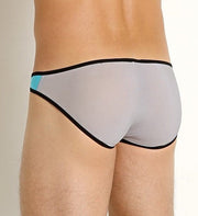 XS Gregg Homme Brief Super-Ero Slip Hyperstretch Grey Blue 160303 97