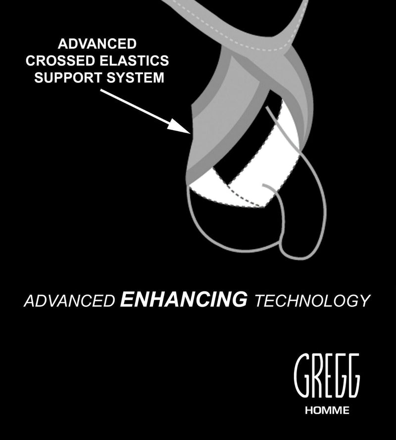 XS Gregg Homme Briefs Forbiden Zippered See - through Brief 87105 1465