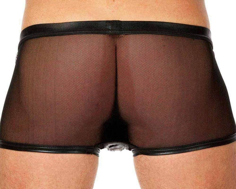 XS Gregg Homme Briefs Forbiden Zippered See - through Brief 87105 1463