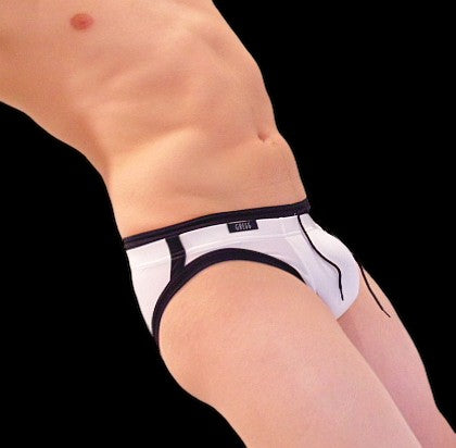 XS Gregg Homme Swim-Brief BoyToy Swimwear White 100425 144
