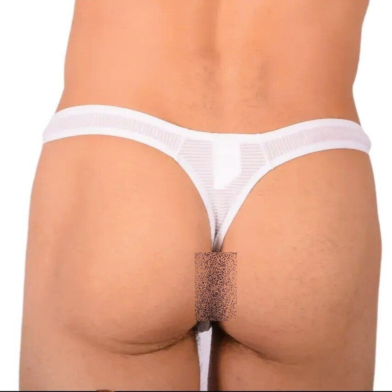 XS - S SMU Sexy White Thong MX20 341033