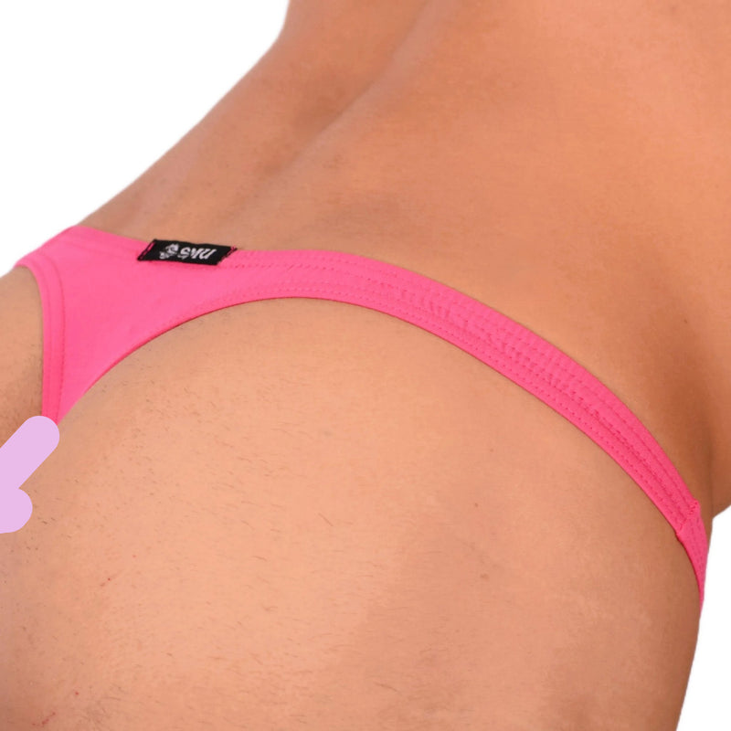 XS SMU Sensual Deep Pink Thong 33865 MX176