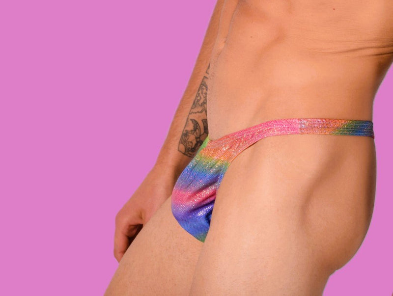 XS/S SMU Colorful Flash Thongs 33413 MX112