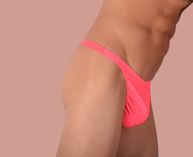 XS/S SMU Mens Flashy Coral Thong 33415 MX116