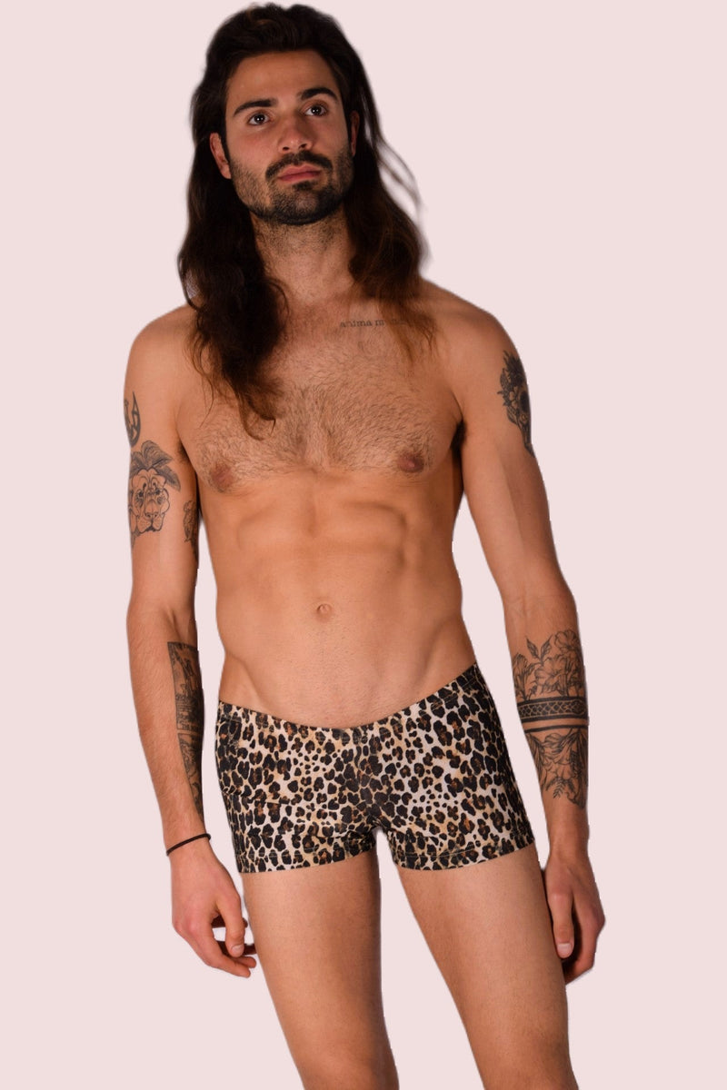 XS/S SMU Mens Hipster Leopard 43100 MX123