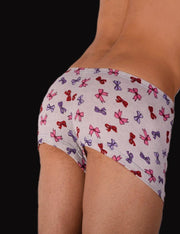 XS/S SMU Mens Hipster Underwear Bows 43107 MX126